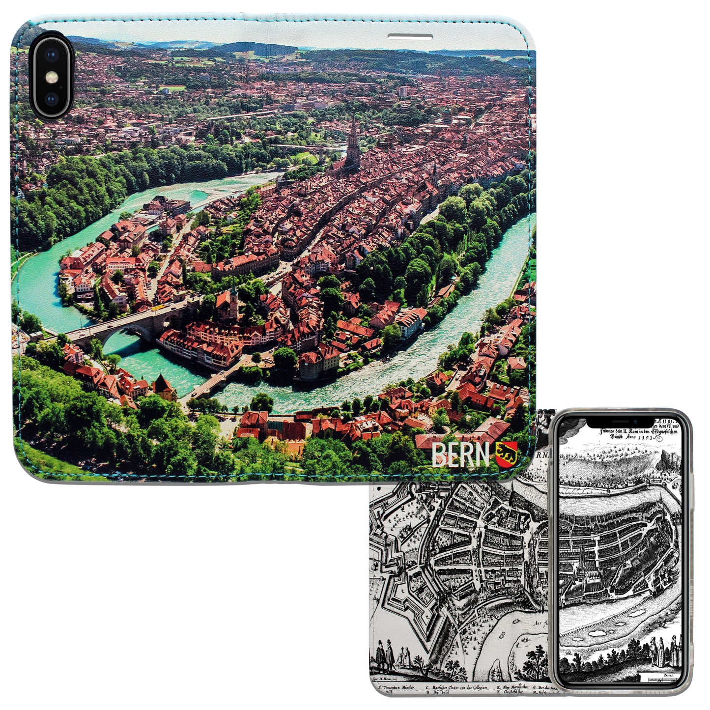Bern City Panorama Case for the iPhone X / XS