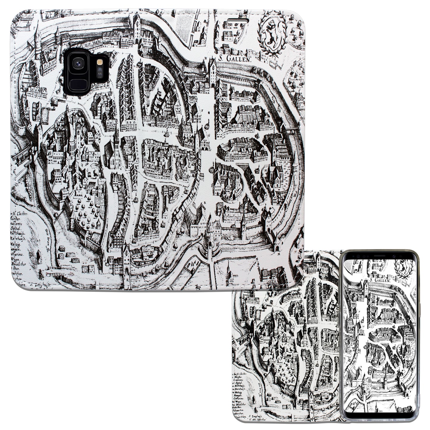 St. Gallen Merian Panorama Case für das Samsung Galaxy S9