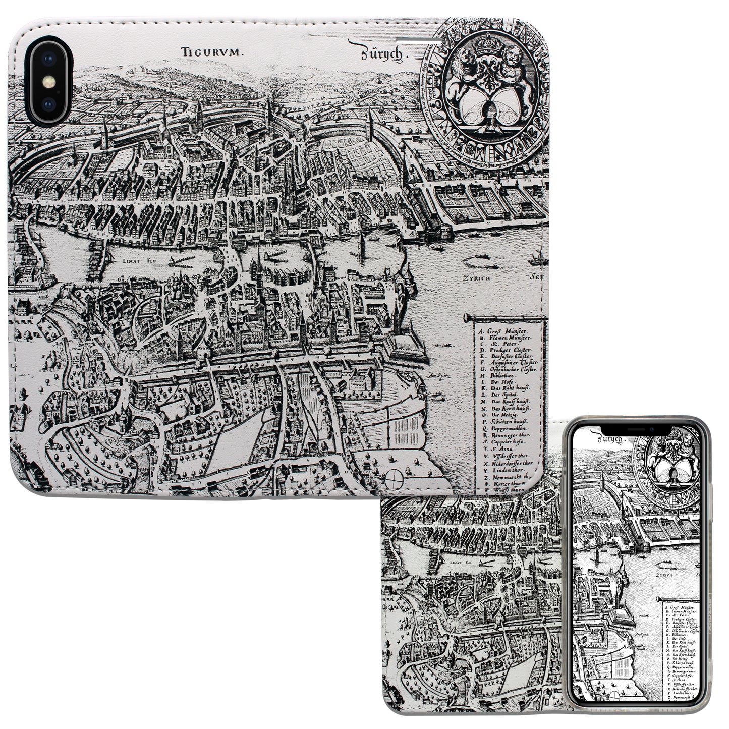Zurich Merian Panorama Case for the iPhone XS Max