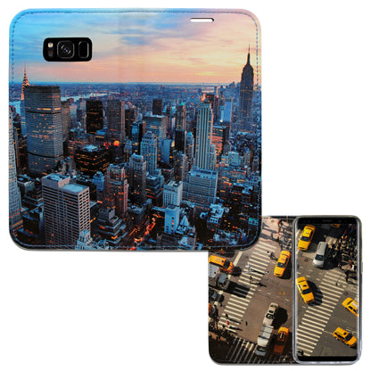 New York City Manhattan Panorama Case für das Samsung Galaxy S8