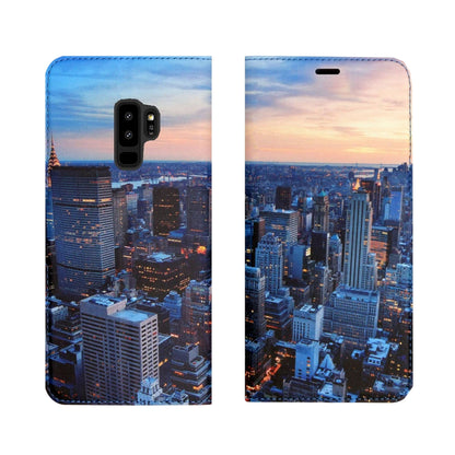 New York City Manhattan Panorama Case für das Samsung Galaxy S9 Plus