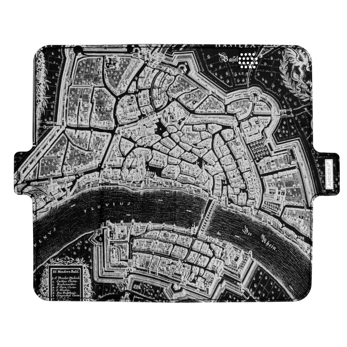 Basel Merian Negativ Origami Case