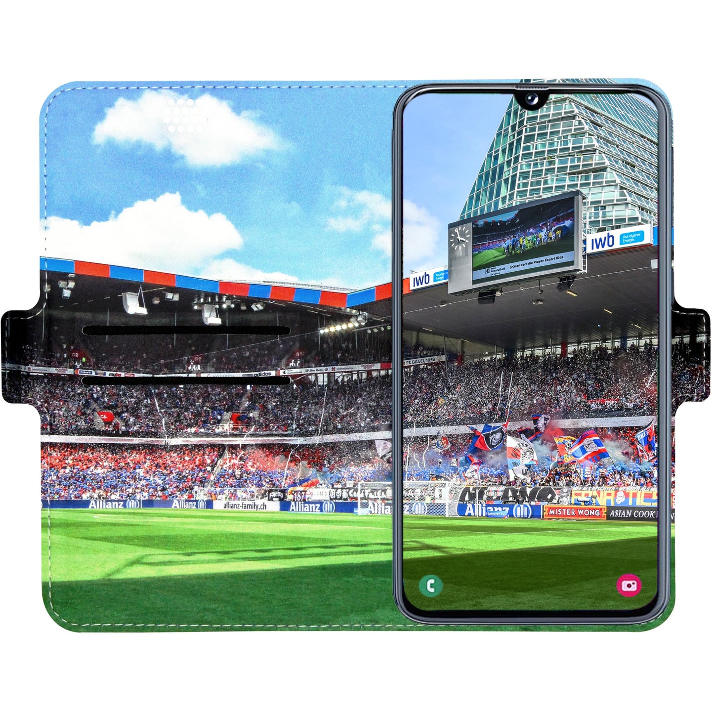 FC Basel Collection Origami Case Redblue