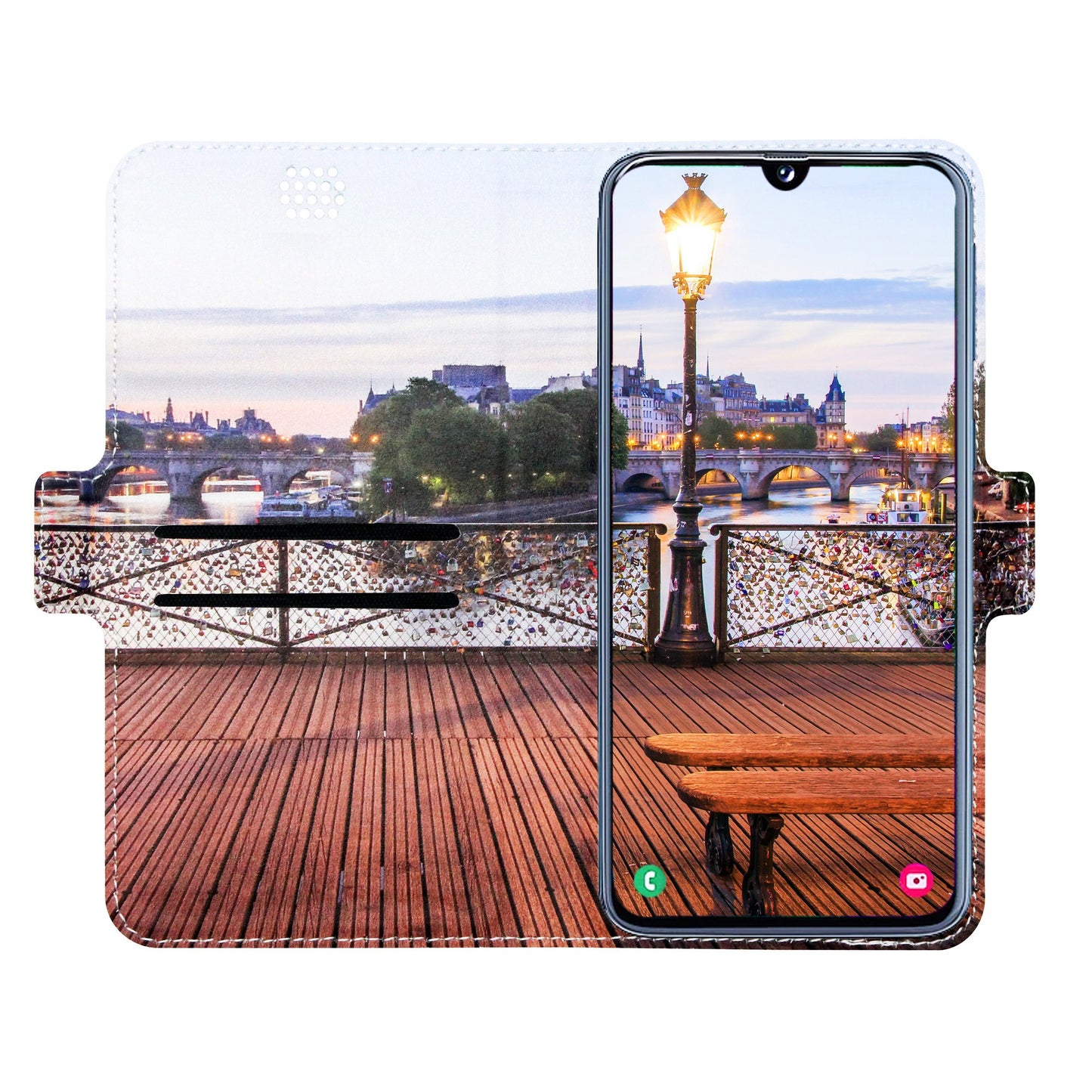 Paris City La Seine Origami Case