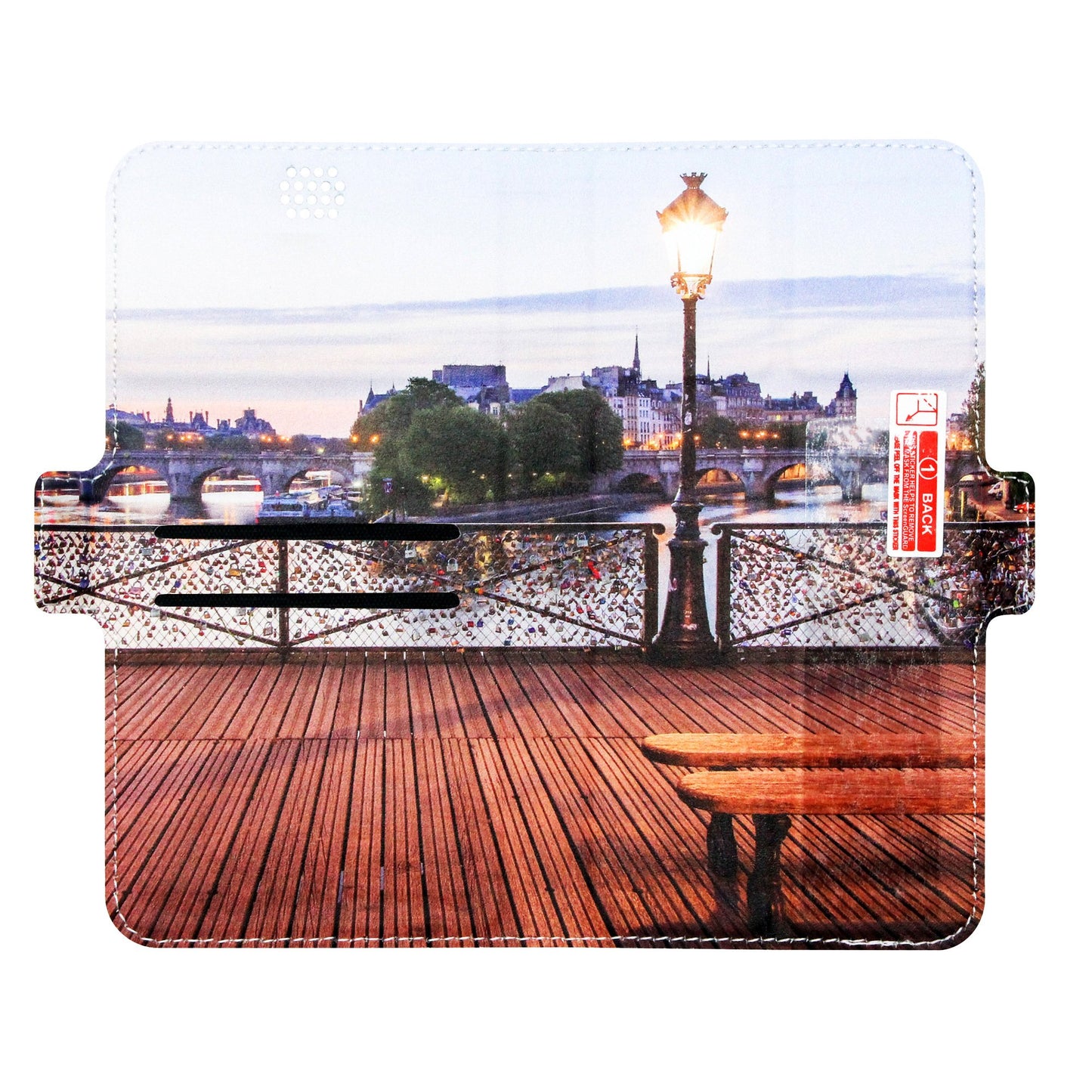 Paris City La Seine Origami Case