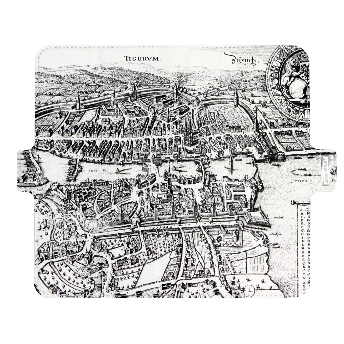 Zürich Merian Origami Case