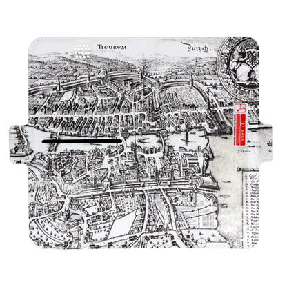 Zürich City von Oben Origami Case