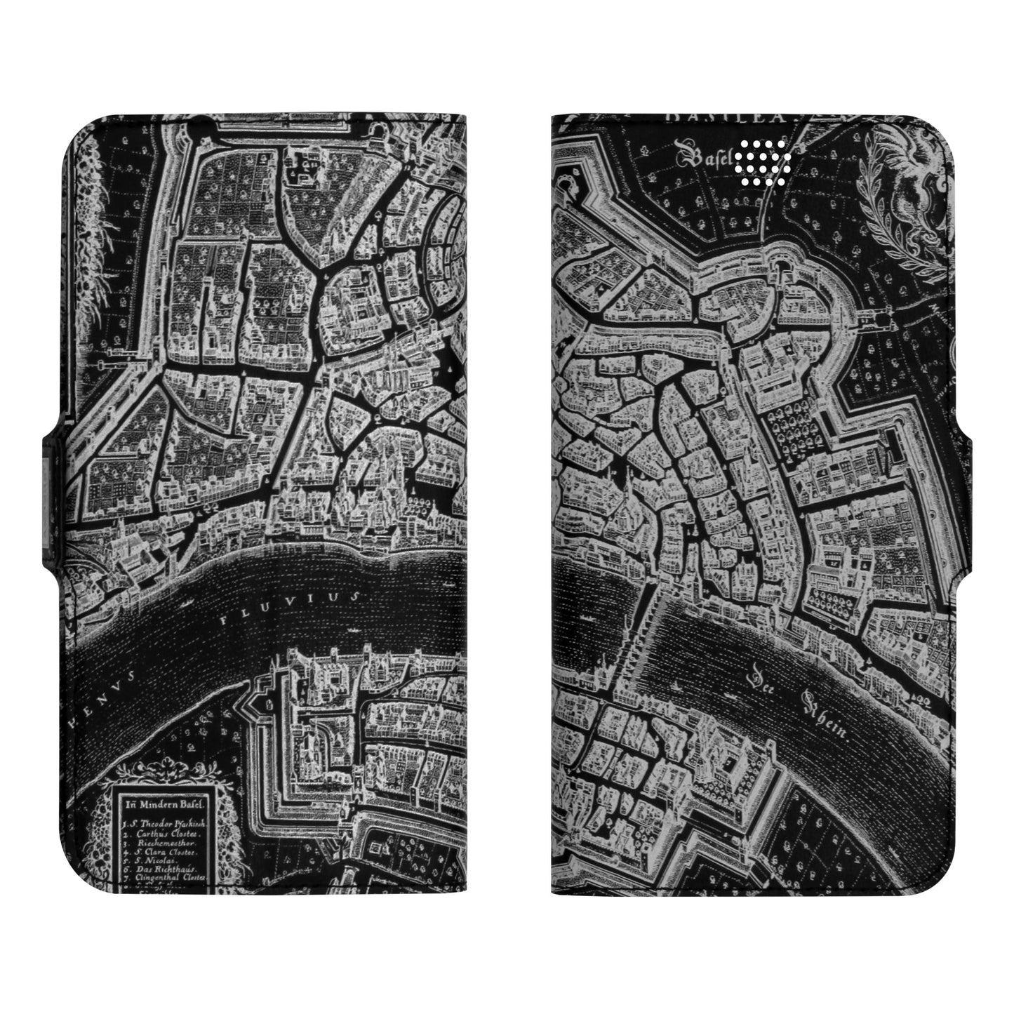 Basel Merian Negativ Origami Case