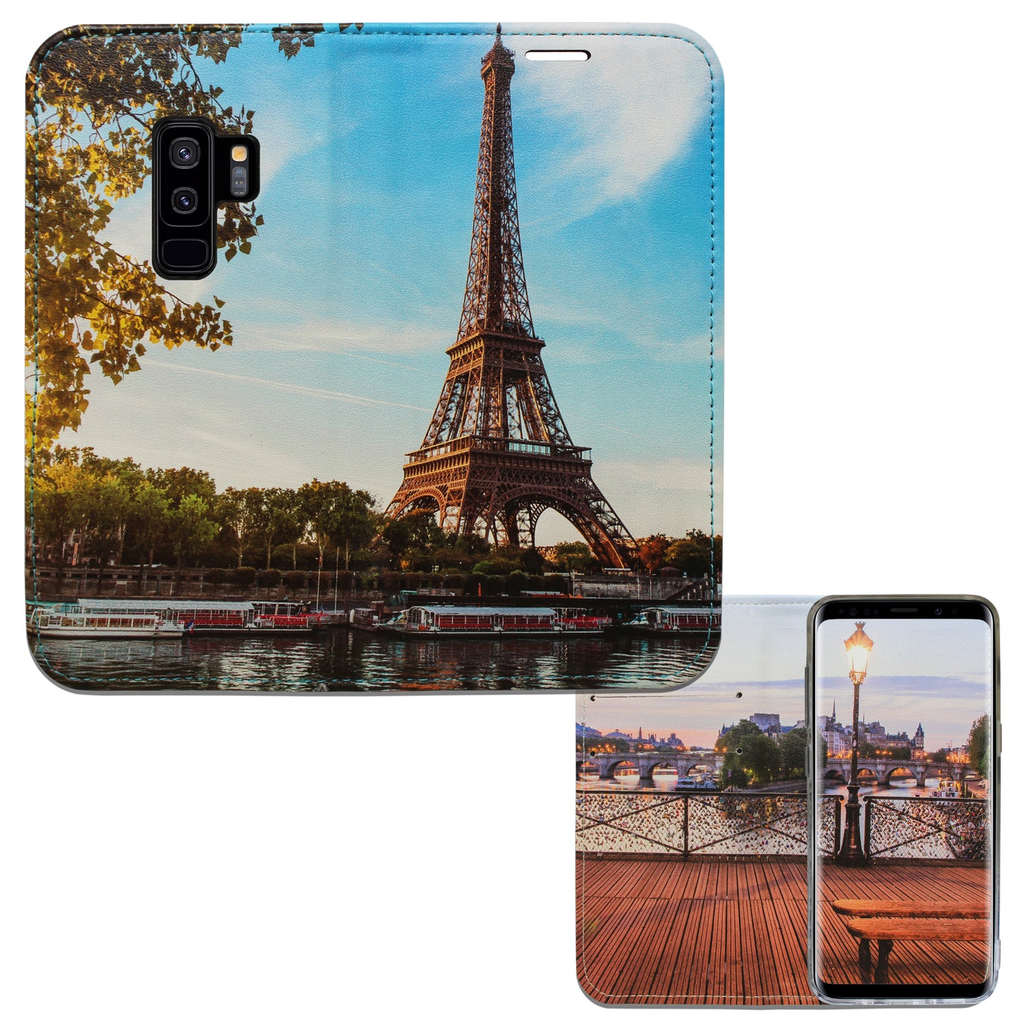 Coque Paris City La Seine Panorama pour Samsung Galaxy S9 Plus