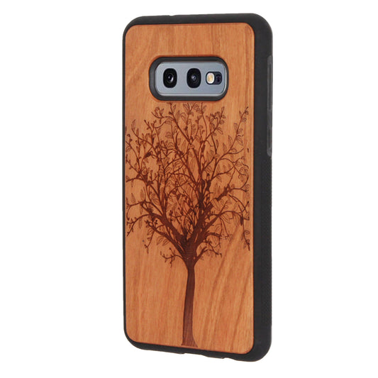 Lebensbaum Eden Case aus Kirschholz für das Samsung Galaxy S10e