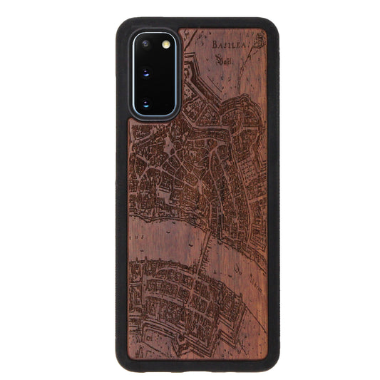 Basel Merian Eden Case aus Nussholz für das Samsung Galaxy S20