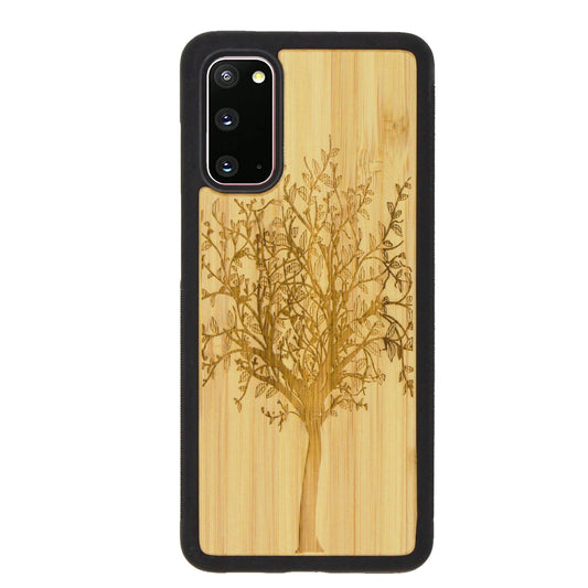 Lebensbaum Eden Case aus Bambus für das Samsung Galaxy S20