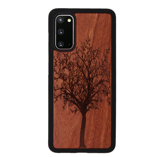 Lebensbaum Eden Case aus Rosenholz für das Samsung Galaxy S20