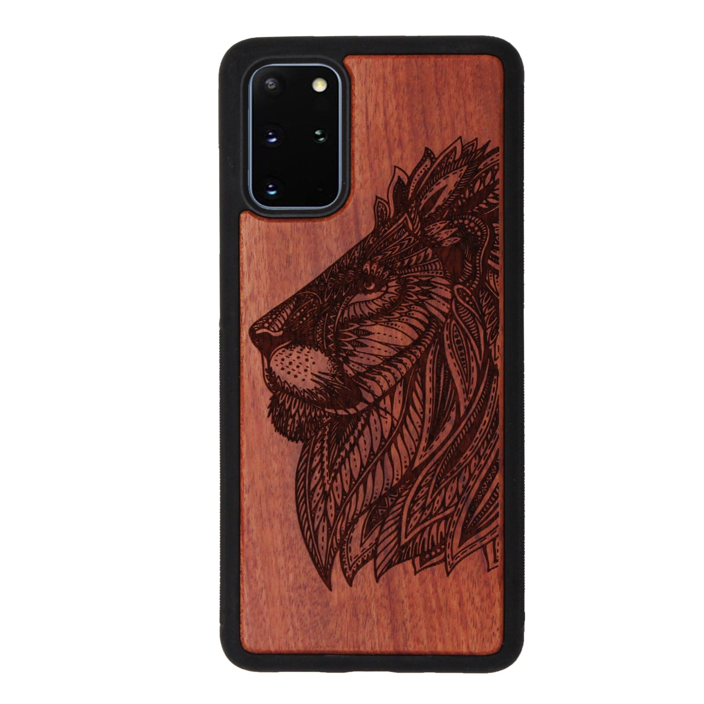 Löwen Eden Case aus Rosenholz für das Samsung Galaxy S20 Plus