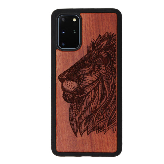 Lion Eden Case made with Rosewood for the Samsung Galaxy S20 Plus