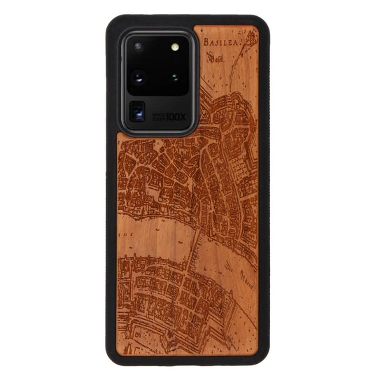 Basel Merian Eden Case aus Kirschholz für das Samsung Galaxy S20 Ultra
