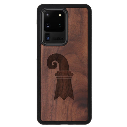 Baslerstab Eden Case aus Nussholz für das Samsung Galaxy S20 Ultra