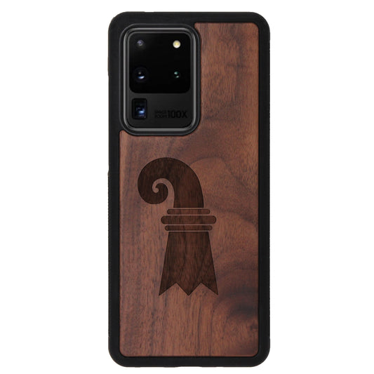 Baslerstab Eden Case aus Nussholz für das Samsung Galaxy S20 Ultra