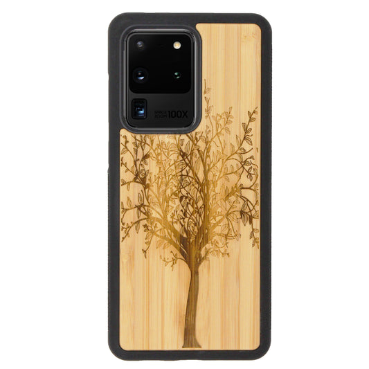 Lebensbaum Eden Case aus Bambus für das Samsung Galaxy S20 Ultra