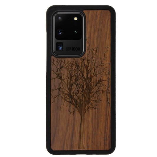 Lebensbaum Eden Case aus Nussholz für das Samsung Galaxy S20 Ultra