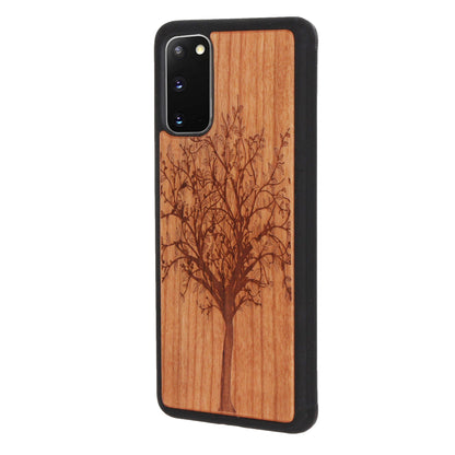 Lebensbaum Eden Case aus Kirschholz für das Samsung Galaxy S20