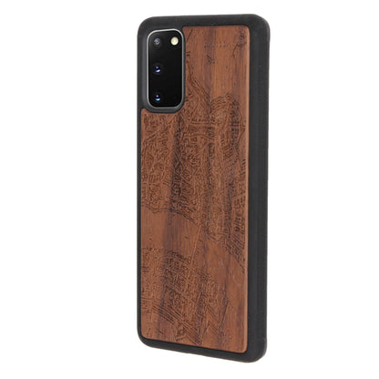 Basel Merian Eden Case aus Nussholz für das Samsung Galaxy S20