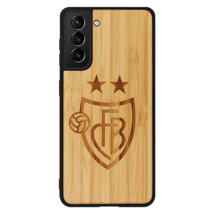 FC Basel Eden Case aus Bambus für das Samsung Galaxy S21 Plus