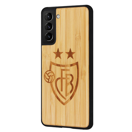 FC Basel Eden Case aus Bambus für das Samsung Galaxy S21 Plus