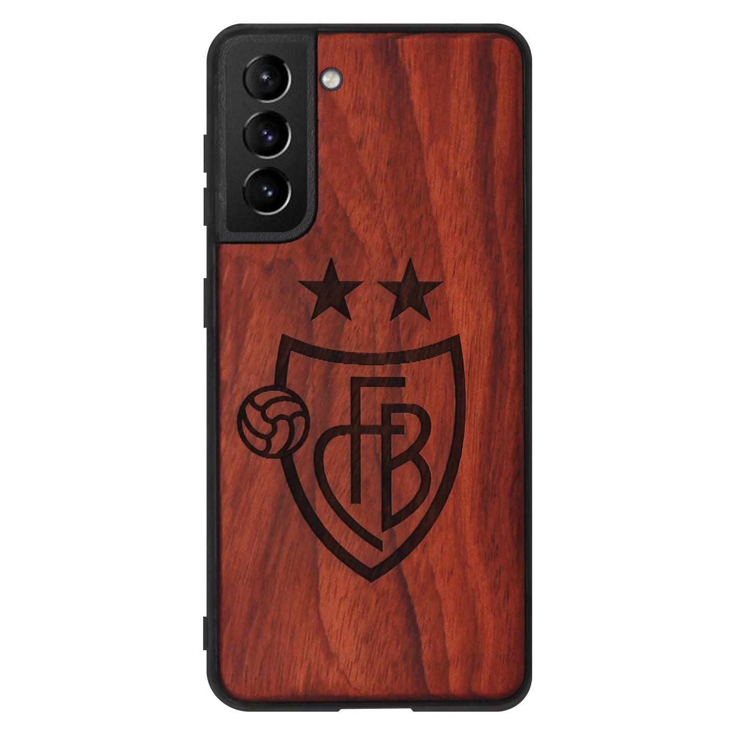 FC Basel Eden Case aus Rosenholz für das Samsung Galaxy S21