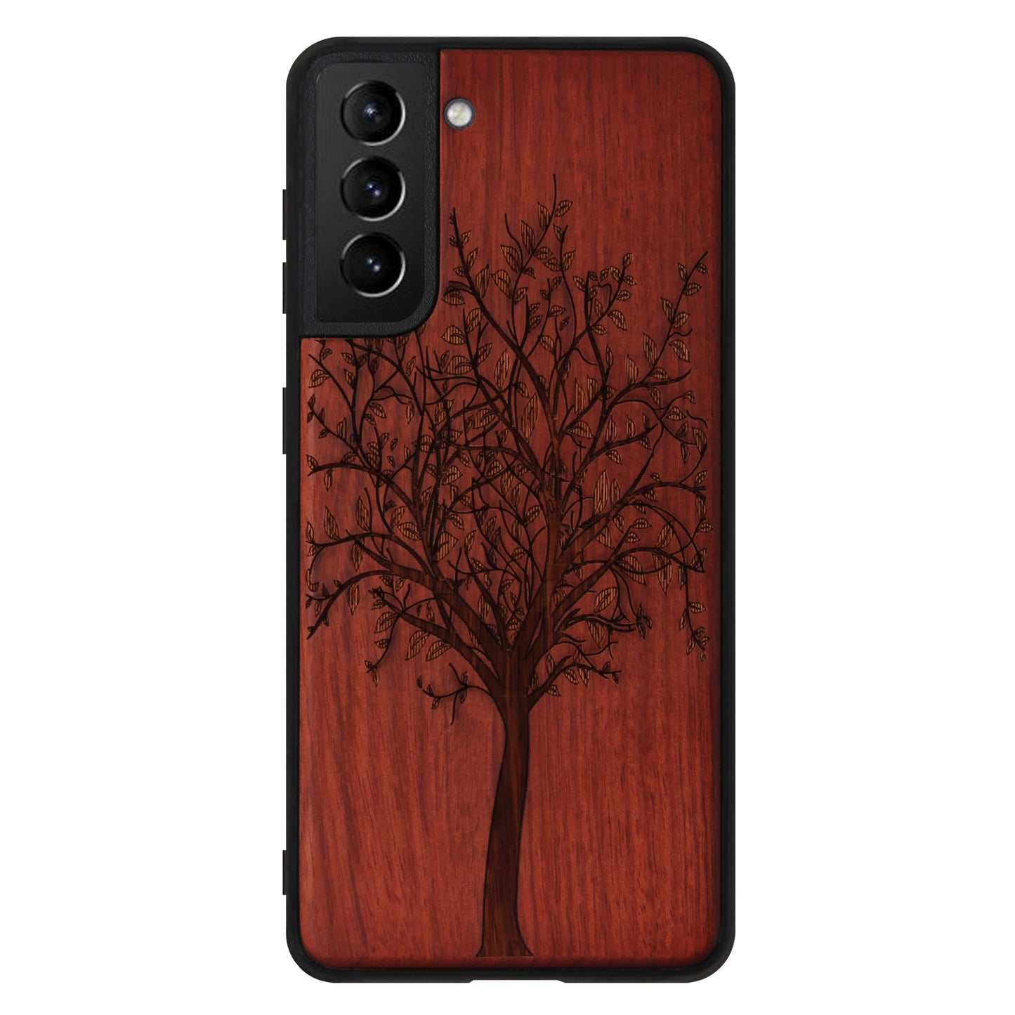 Lebensbaum Eden Case aus Rosenholz für das Samsung Galaxy S22
