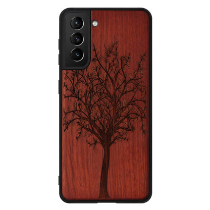 Lebensbaum Eden Case aus Rosenholz für das Samsung Galaxy S22