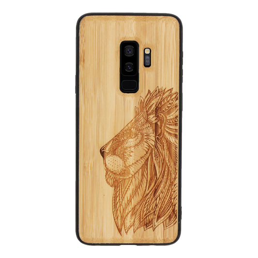 Löwen Eden Case aus Bambus für das Samsung Galaxy S9 Plus