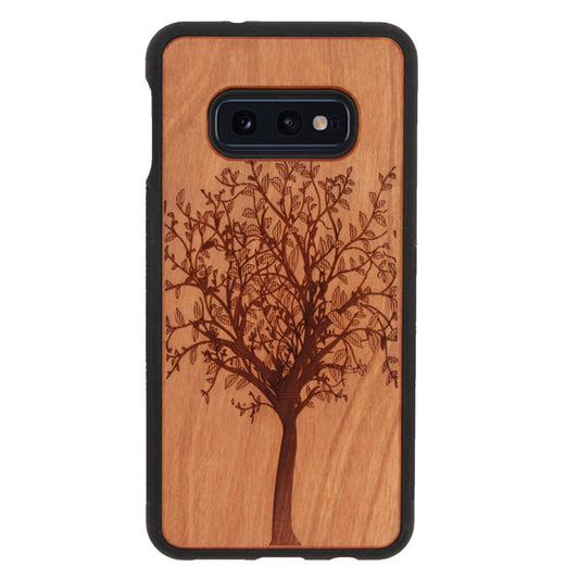 Lebensbaum Eden Case aus Kirschholz für das Samsung Galaxy S10e