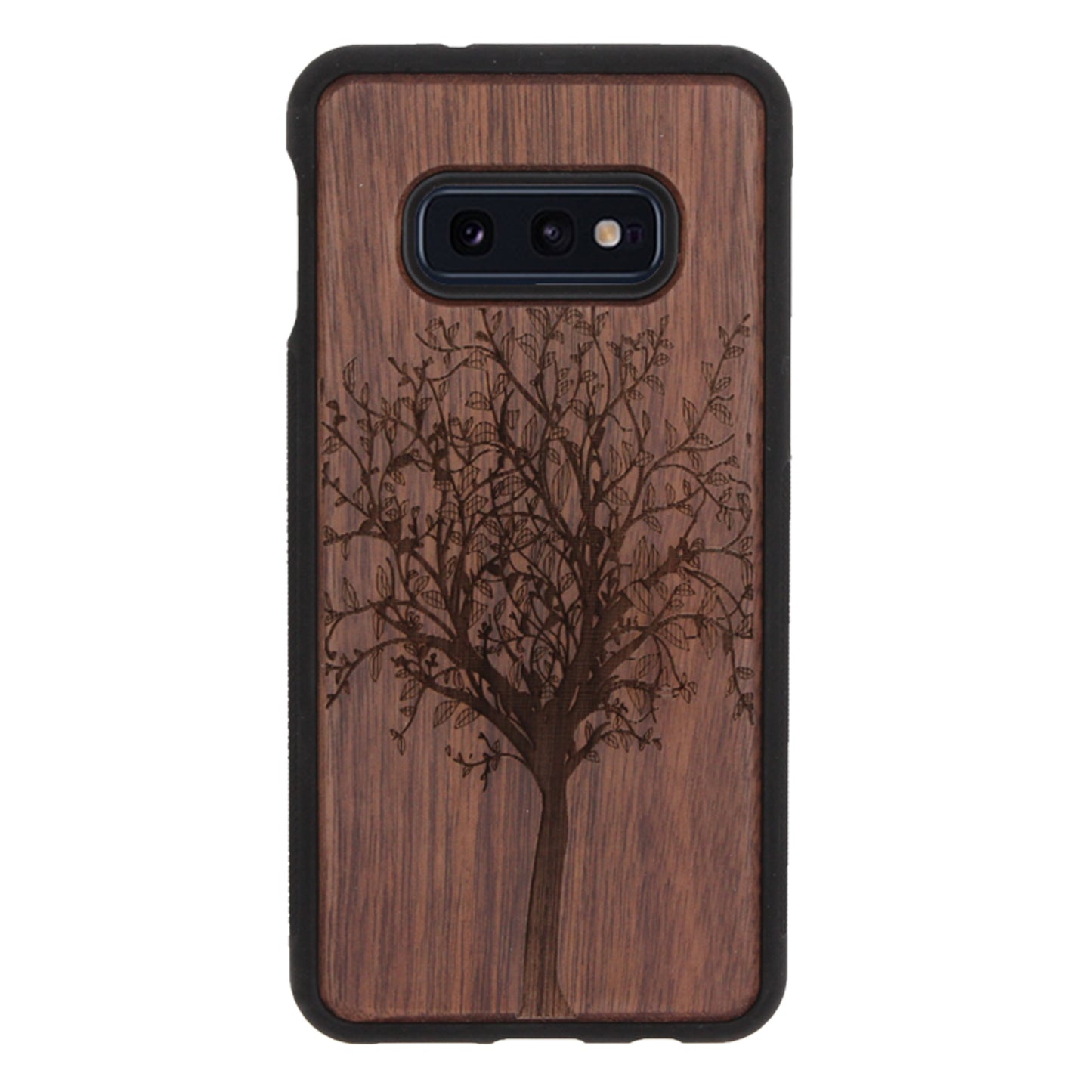 Lebensbaum Eden Case aus Nussholz für Samsung Galaxy S10e