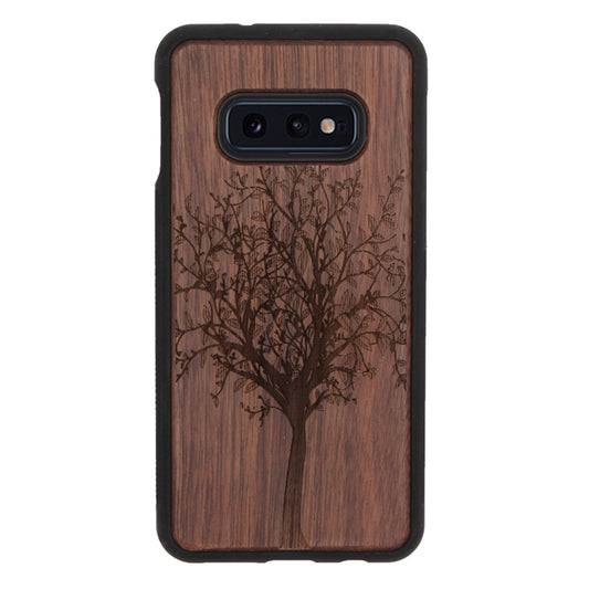 Lebensbaum Eden Case aus Nussholz für Samsung Galaxy S10e