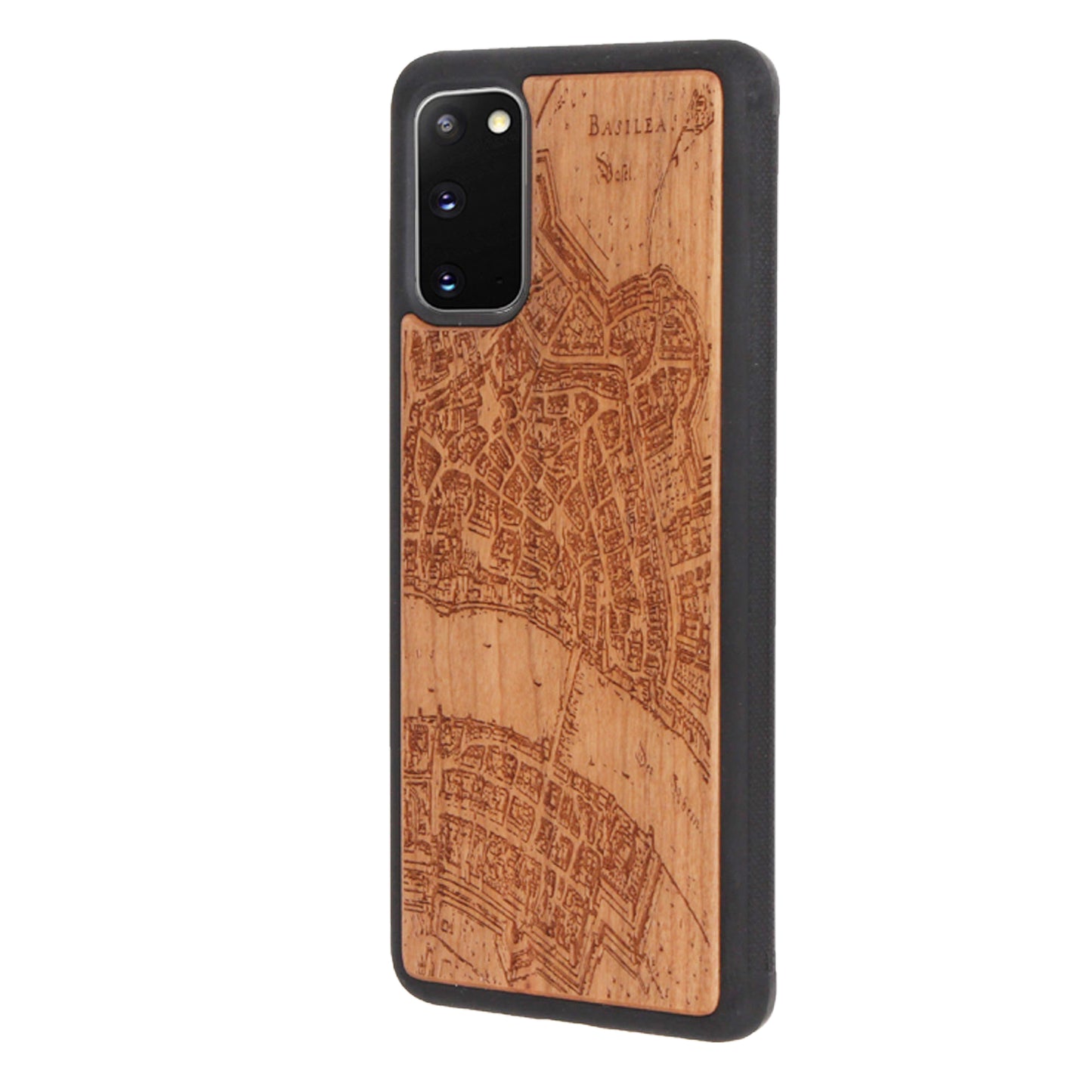 Basel Merian Eden Case aus Kirschholz für das Samsung Galaxy S20