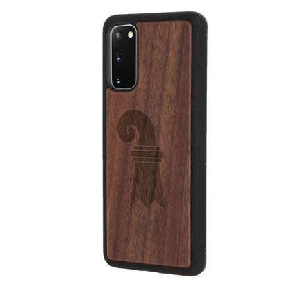 Baslerstab Eden Case aus Nussholz für das Samsung Galaxy S20