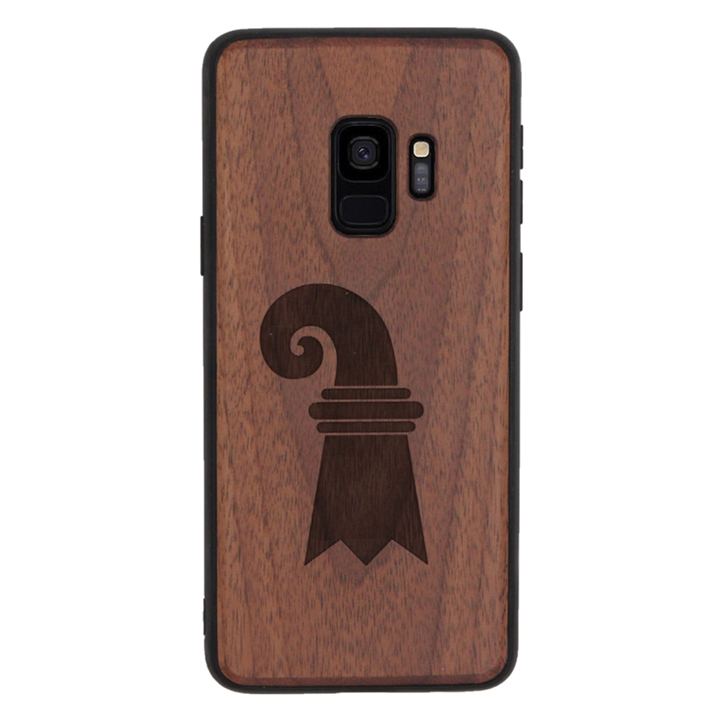 Baslerstab Eden Case made with Walnut Wood for the Samsung Galaxy S9