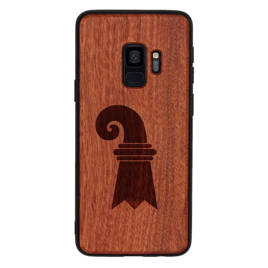 Baslerstab Eden Case made with Rosewood for the Samsung Galaxy S9