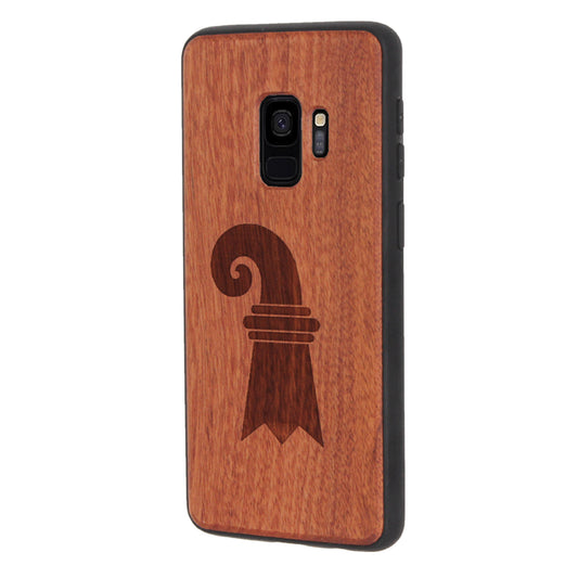 Baslerstab Eden Case made with Rosewood for the Samsung Galaxy S9