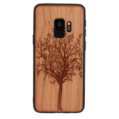 "Tree of Life" Eden Case made with Cherry Wood for the Samsung Galaxy S9