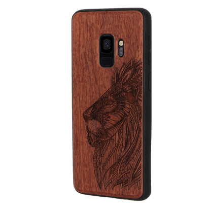 Lion Eden Case made with Rosewood for the Samsung Galaxy S9