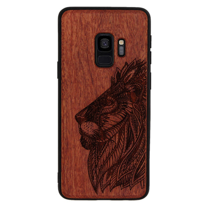 Lion Eden Case made with Rosewood for the Samsung Galaxy S9