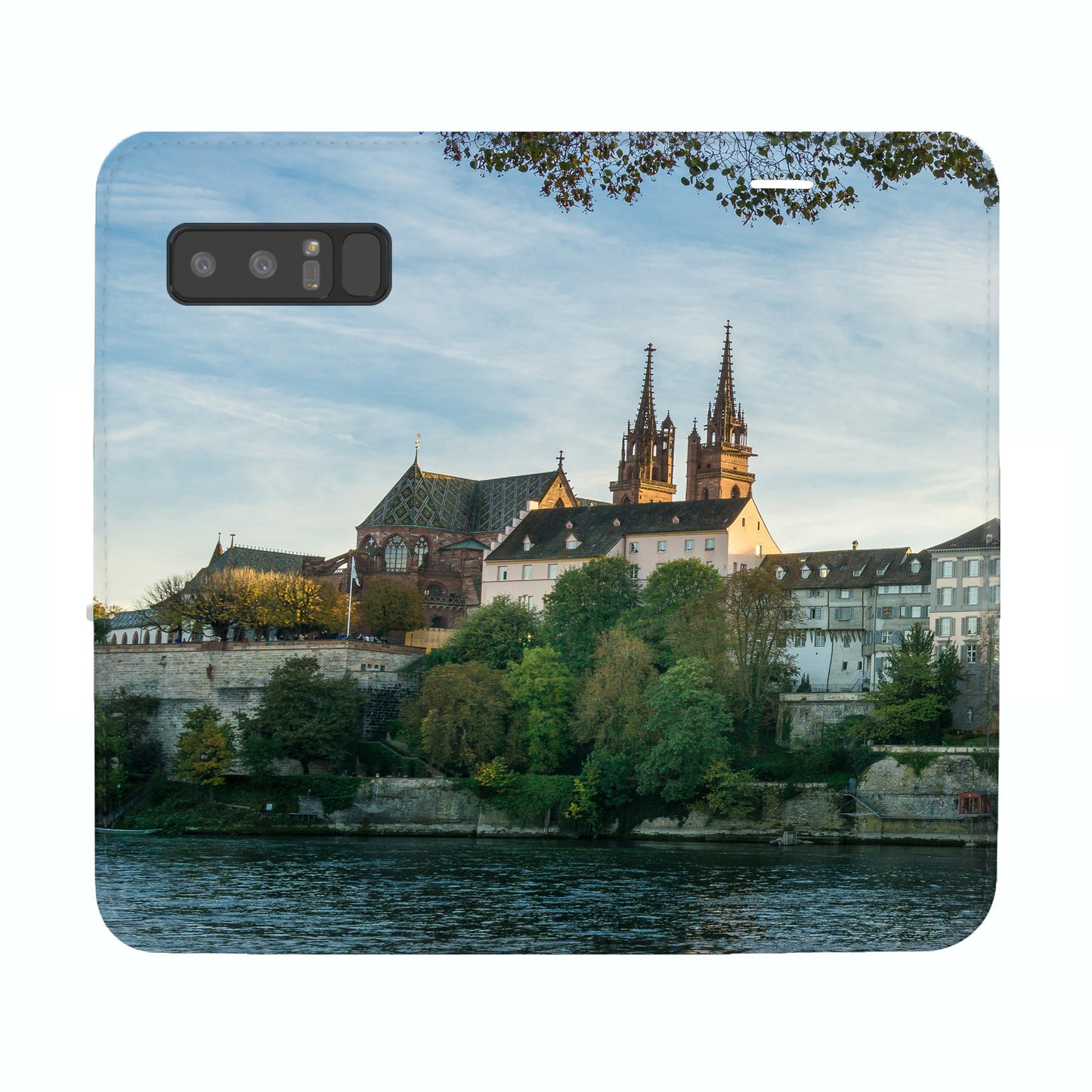 Basel City Cathedral Panorama Case for the Samsung Galaxy Note 8