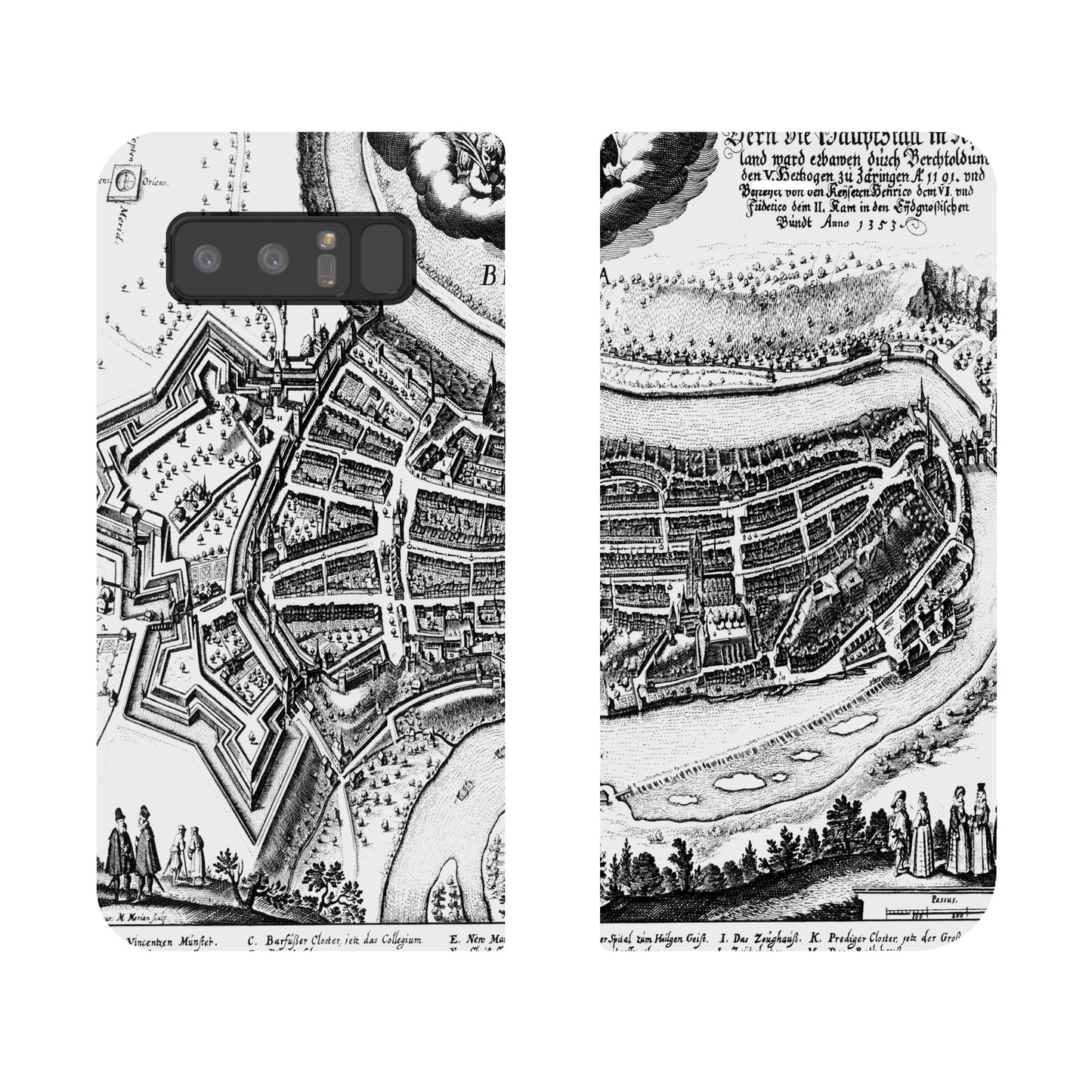 Bern Merian Panorama Case for the Samsung Galaxy Note 8