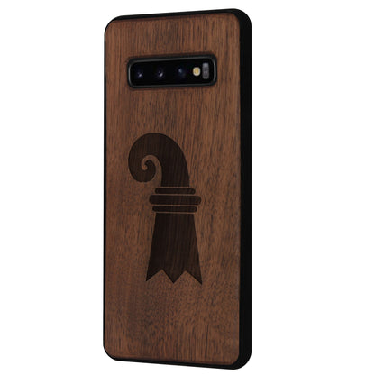 Baslerstab Eden Case made with Walnut Wood for the Samsung Galaxy S10 Plus
