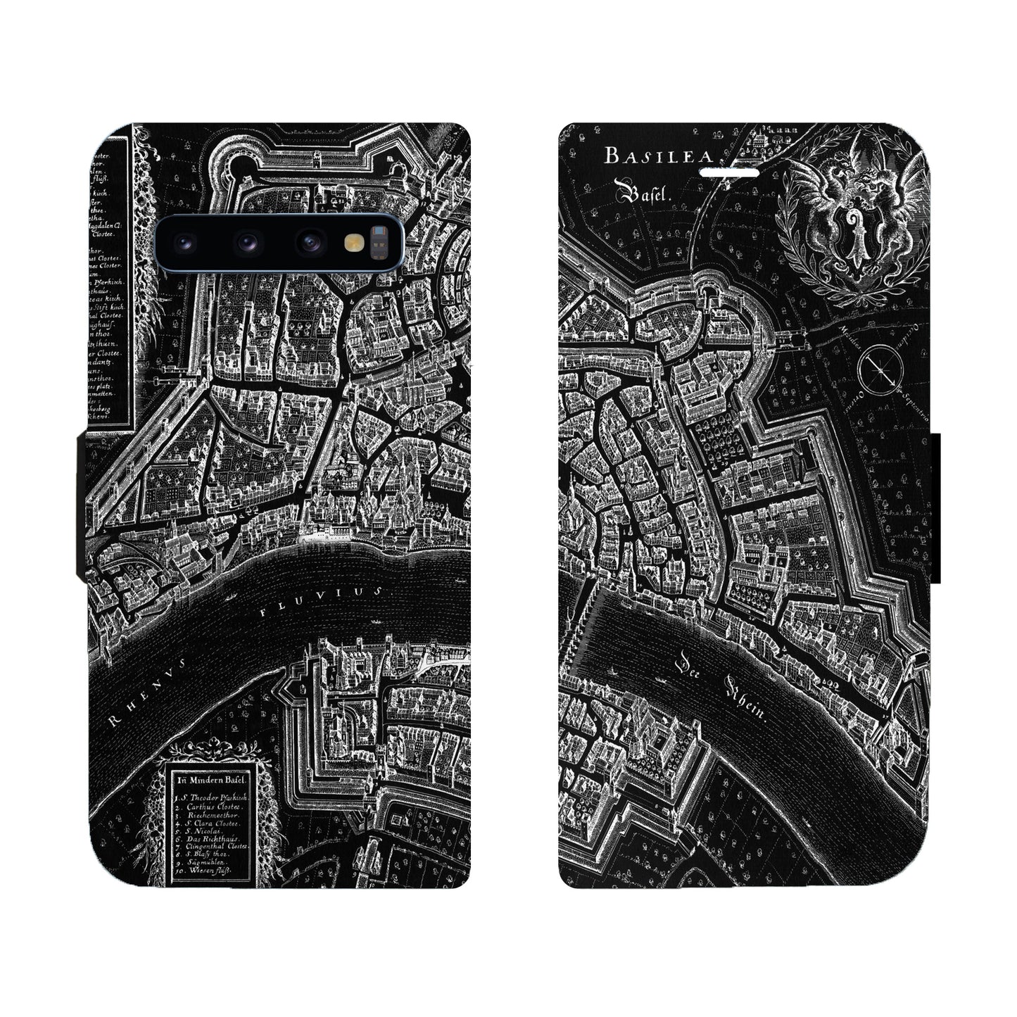 Basel Merian Negativ Victor Case für das Samsung S10