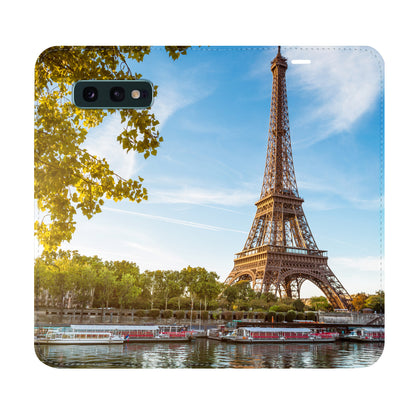 Paris City La Seine Panorama Case für das Samsung Galaxy S10e