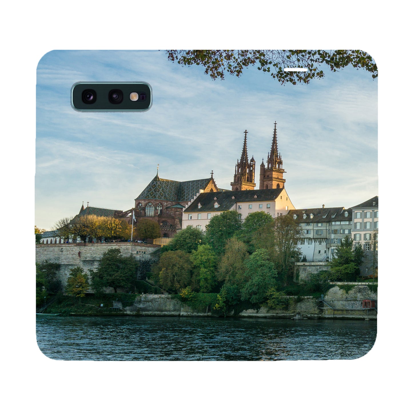 Basel City Münster Panorama Case für das Samsung Galaxy S10e