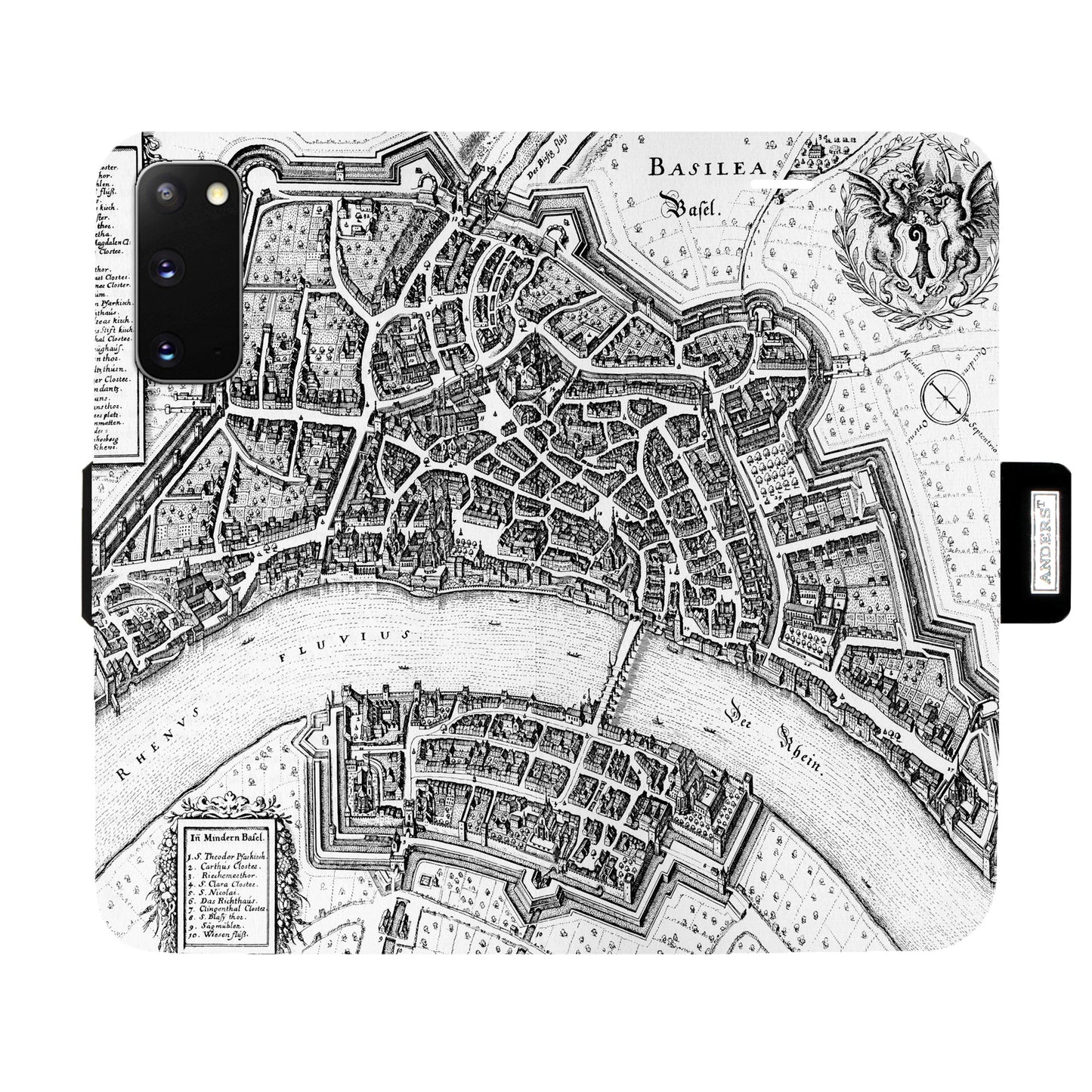 Basel Merian Victor Case für das Samsung Galaxy S20
